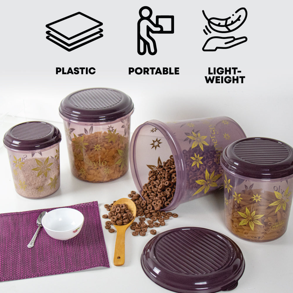 Durane Super Stylo Jar Set 4pc