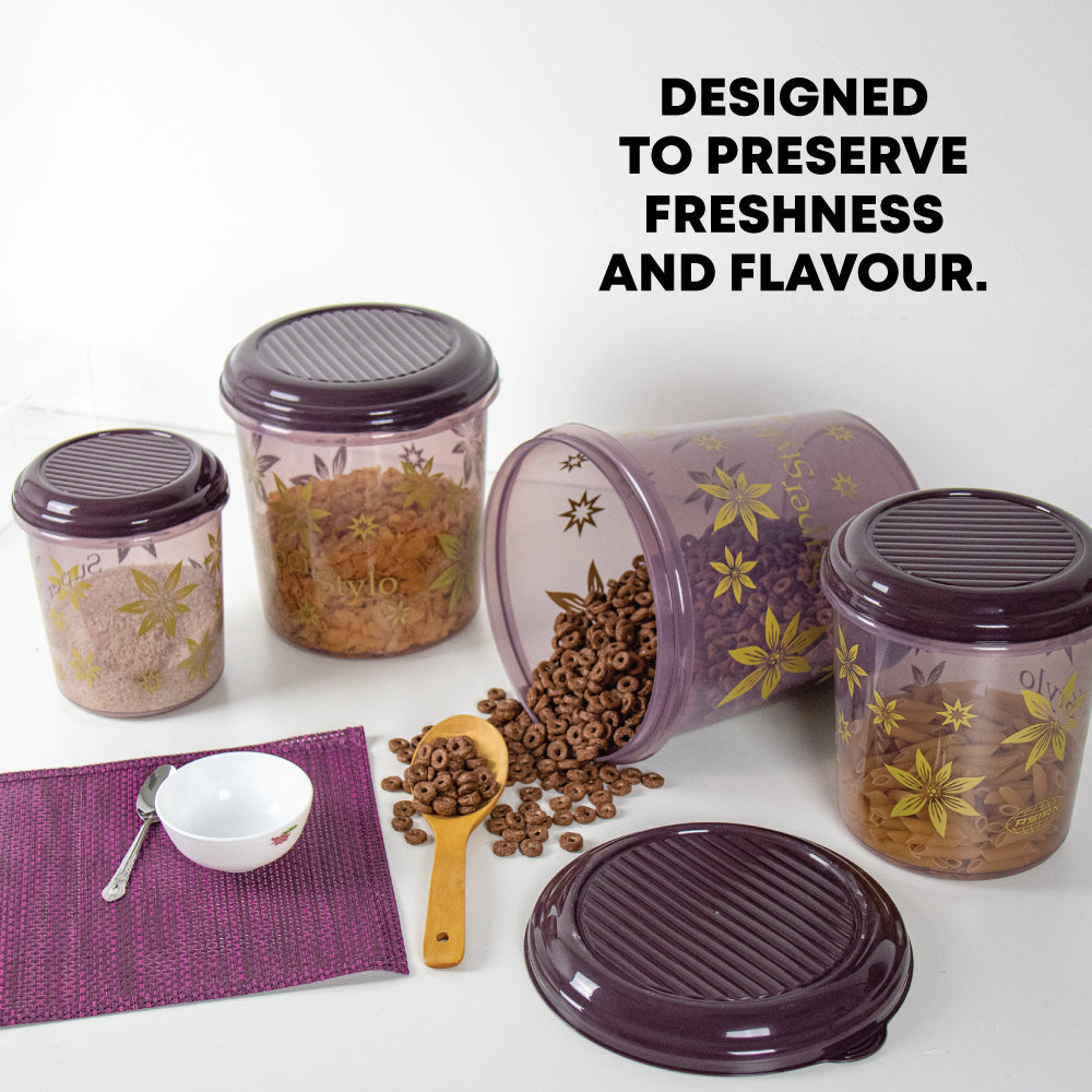 Durane Super Stylo Jar Set 4pc