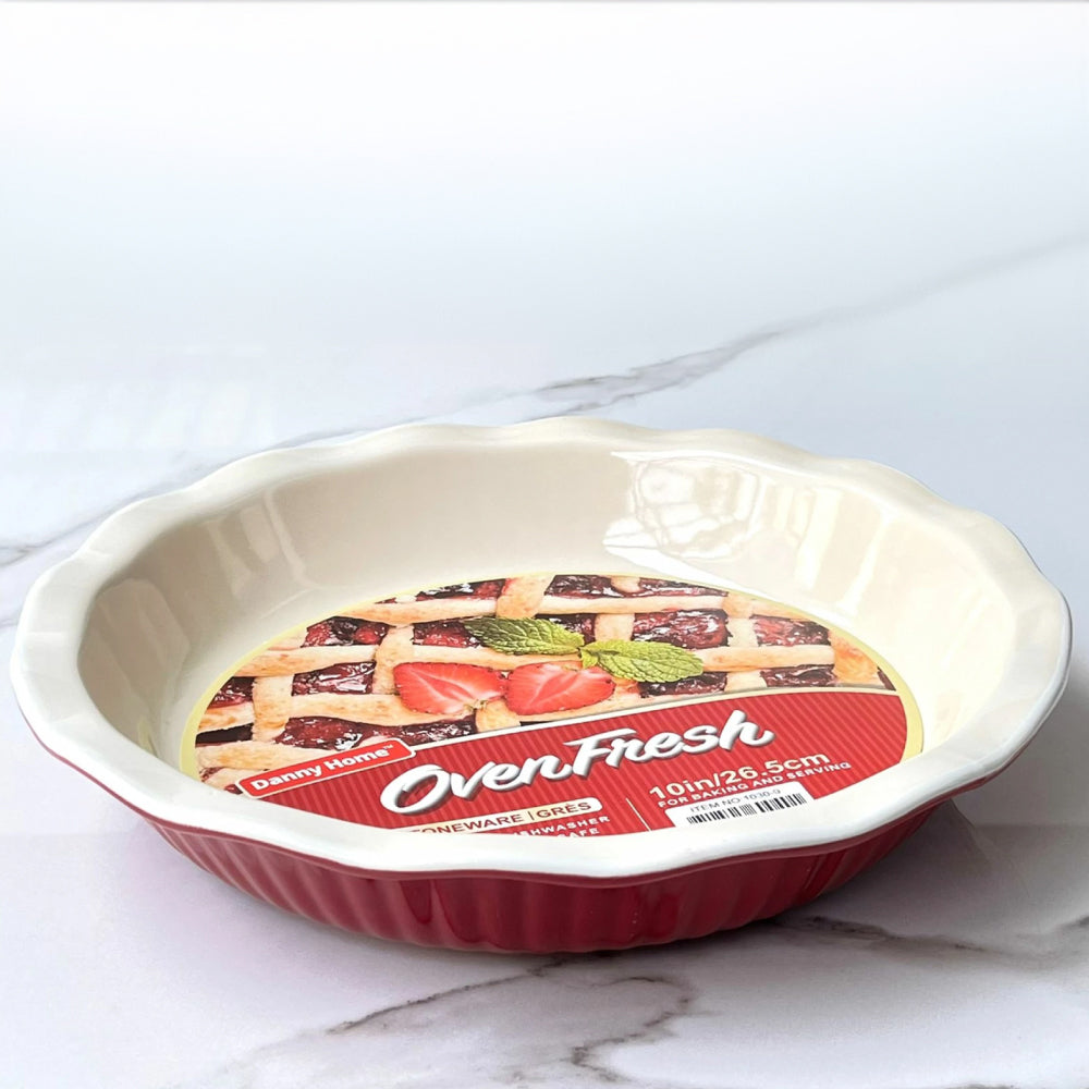 Durane Ceramic Stoneware Pie Dish