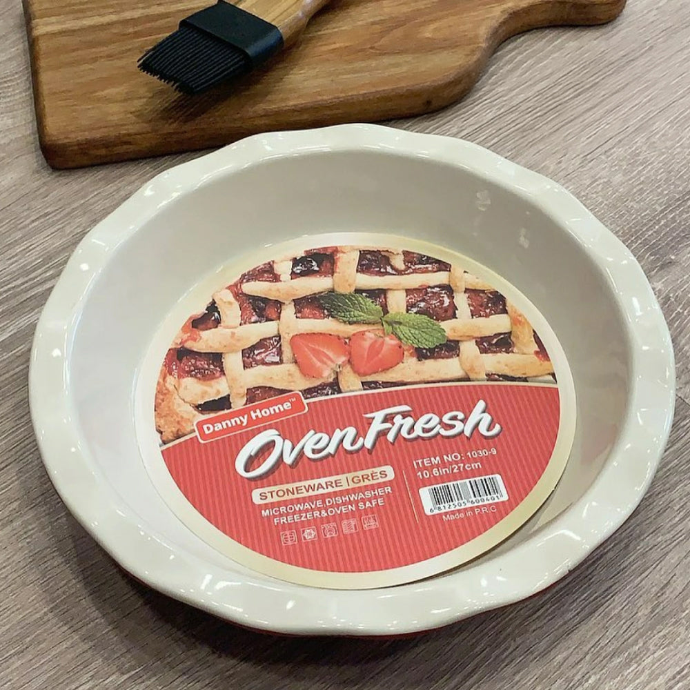 Durane Ceramic Stoneware Pie Dish