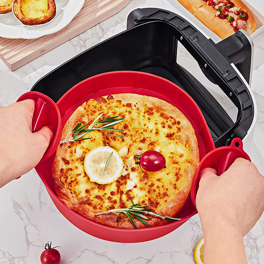 Durane Silicone Air-Fryer Tray Red