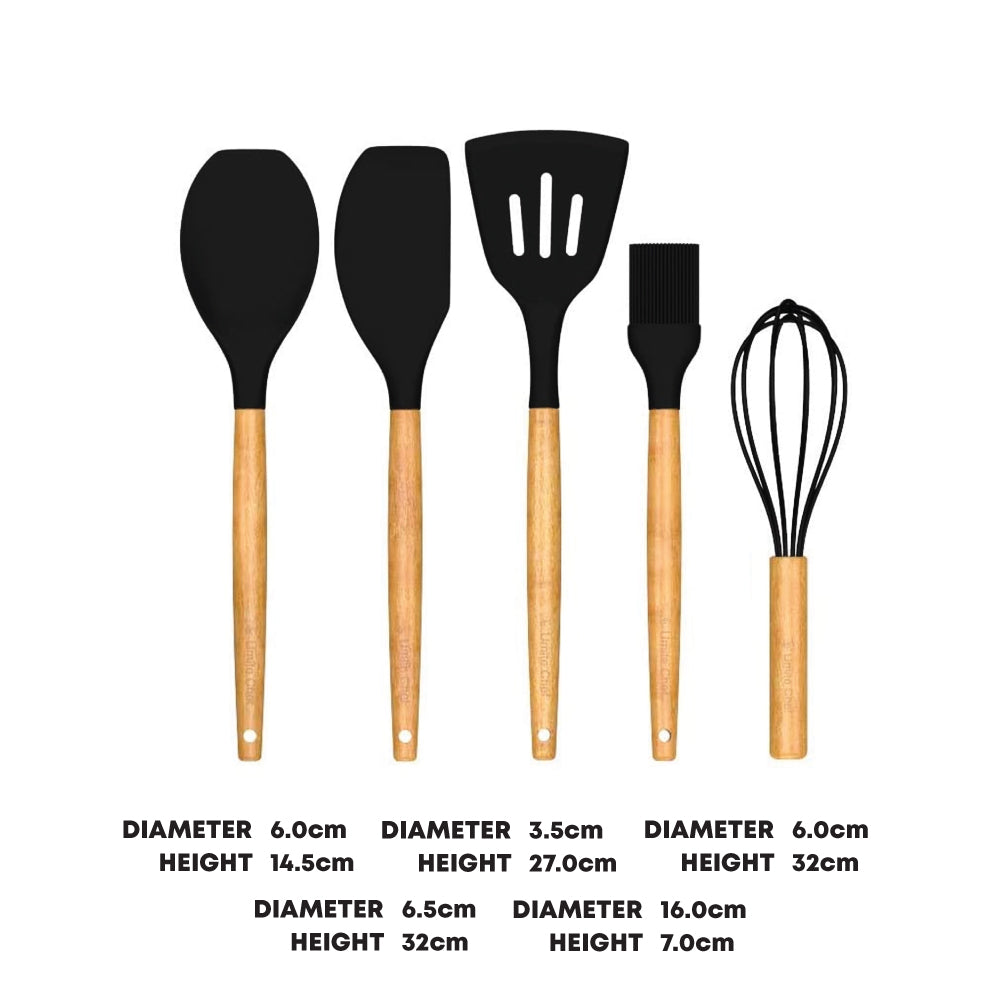 Durane Silicone Kitchen Utensil set 5pc