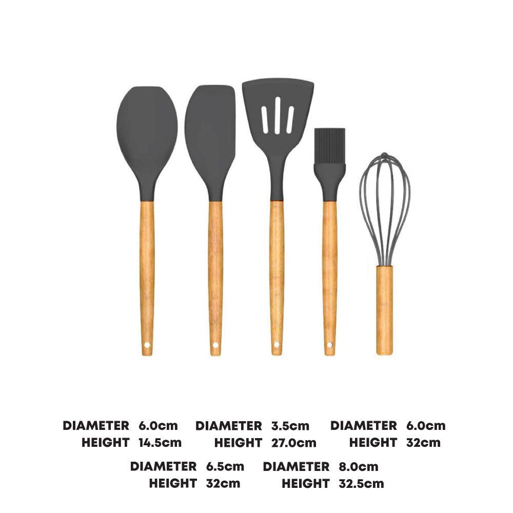 Durane Silicone Kitchen Utensil set 5pc