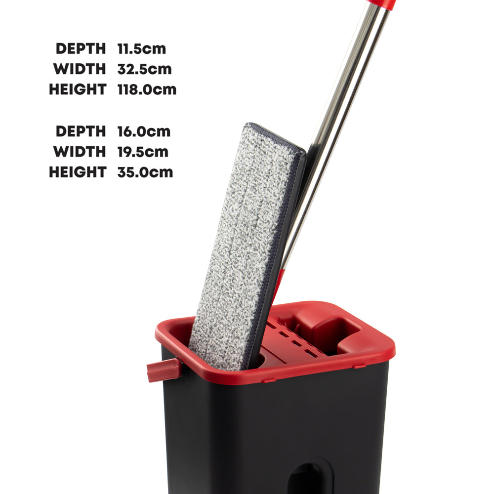 SQ Professional Flat Mop & Bucket