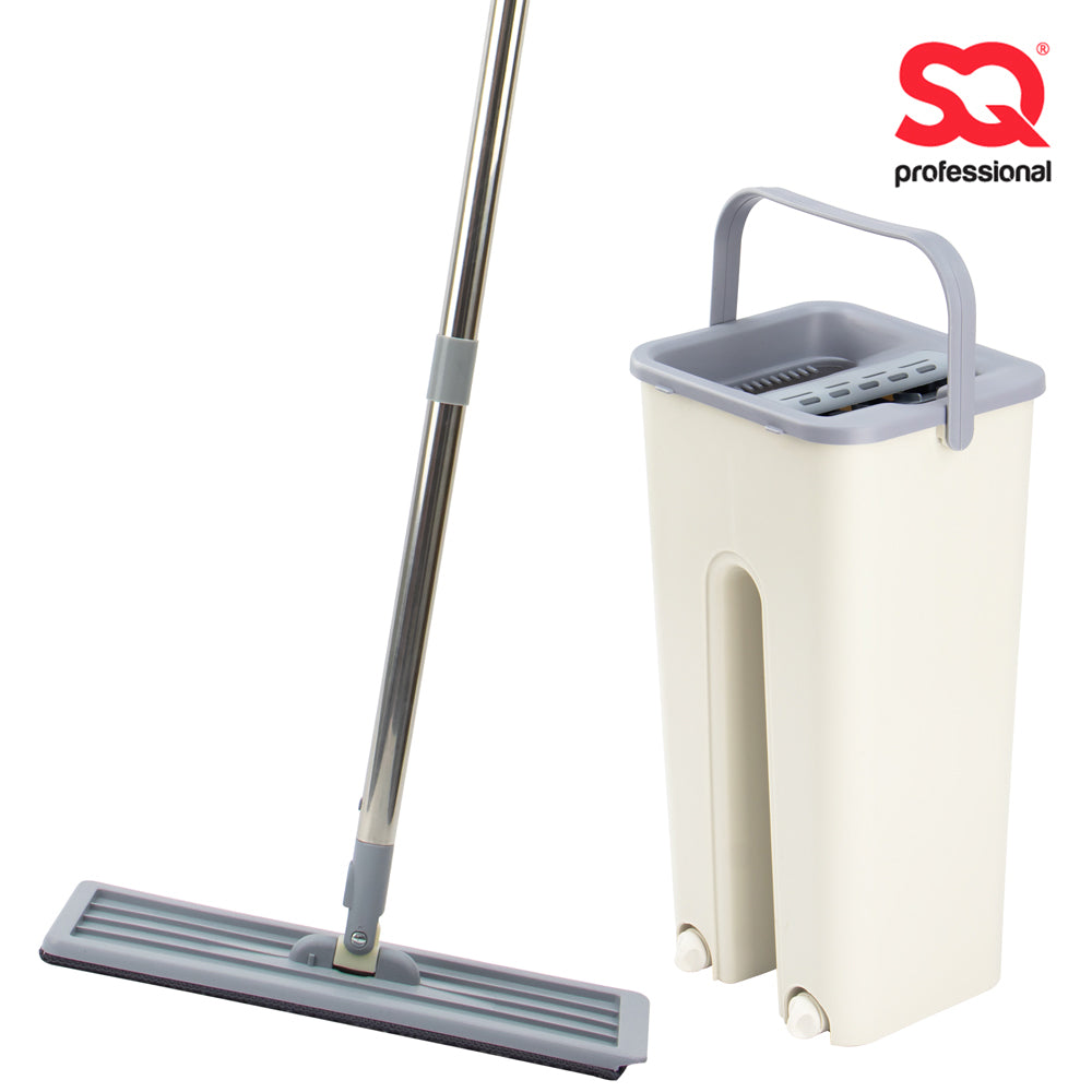 SQ Professional Flat Mop & Bucket