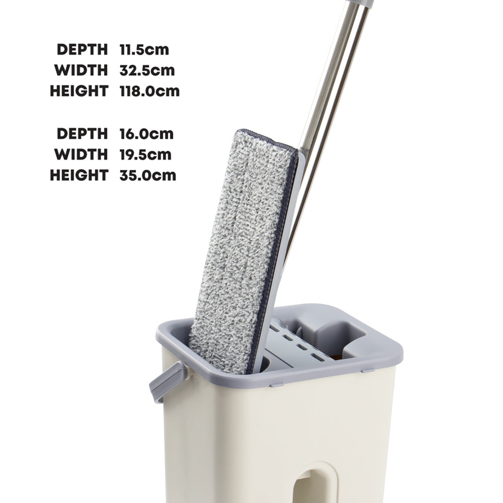 SQ Professional Flat Mop & Bucket