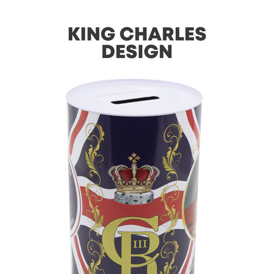 Coin Box King Charles III Emblem/ Design 1
