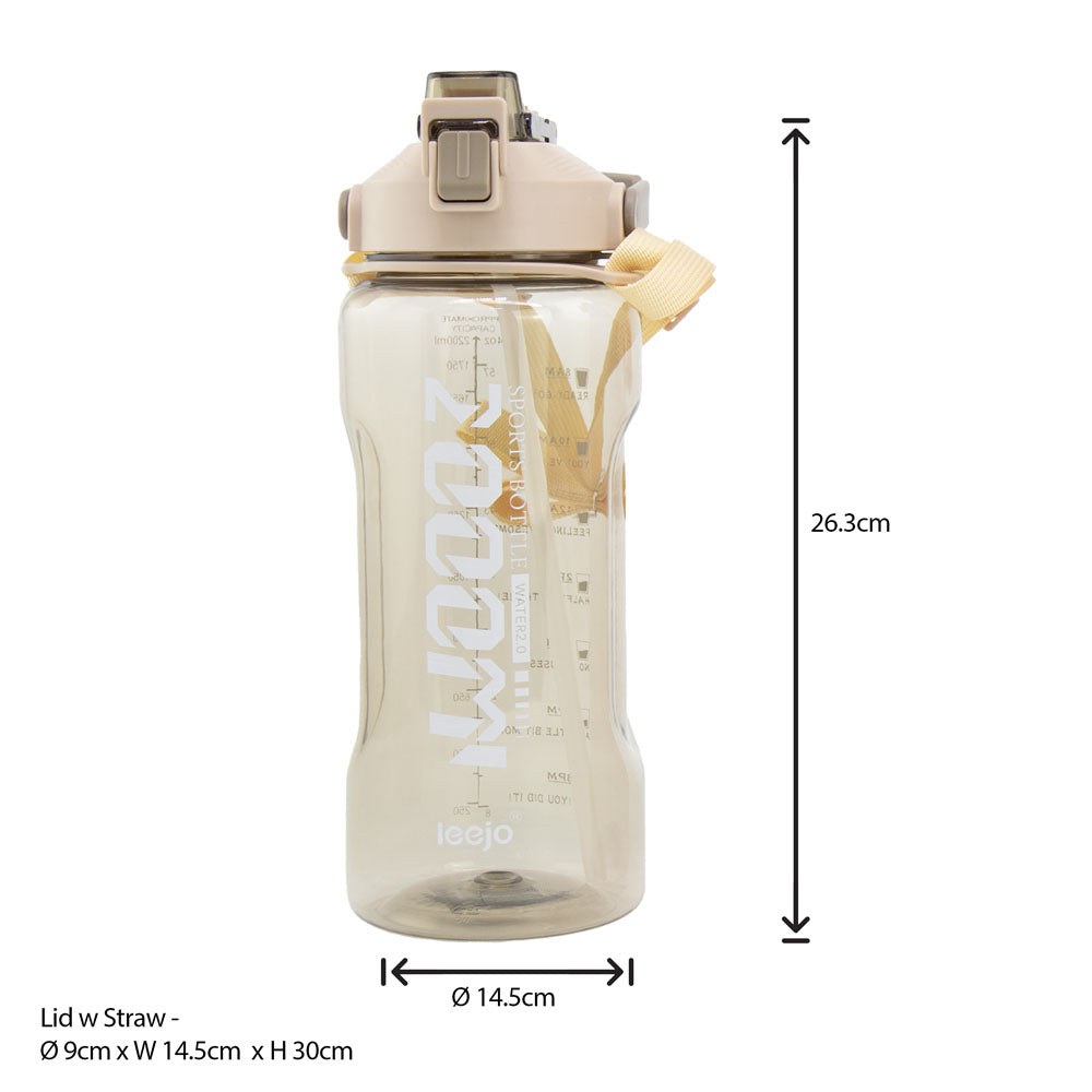 Durane Sports Drinking Bottle 2.2L