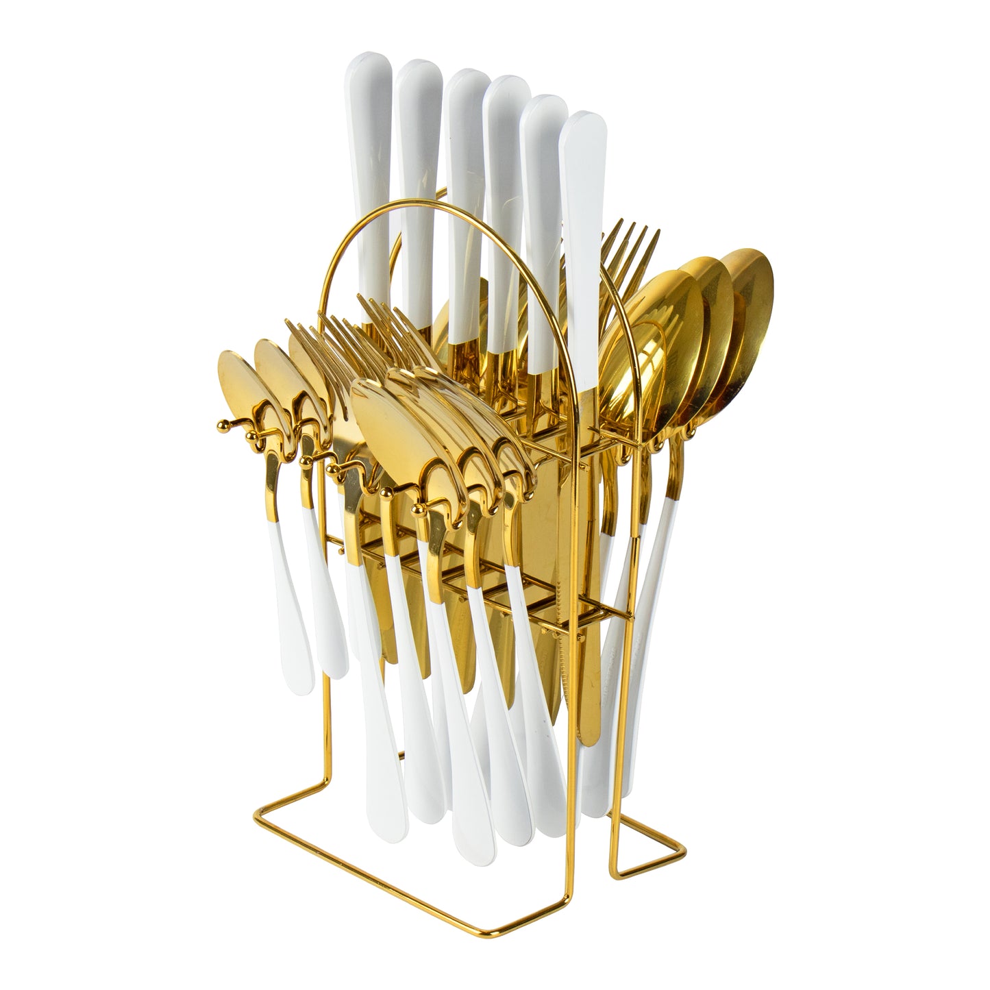 Luxury Cutlery Set Gold 24pc Set