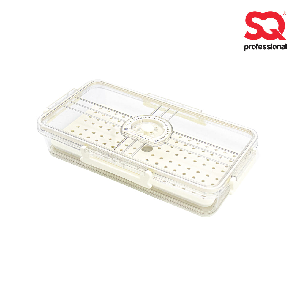 SQ Professional Plastic Sealed Food Storage Container with Date Dial Oblong