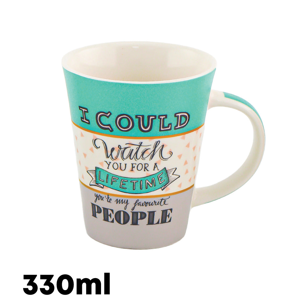 Durane Good Mood Ceramic Mug 4pcs Set