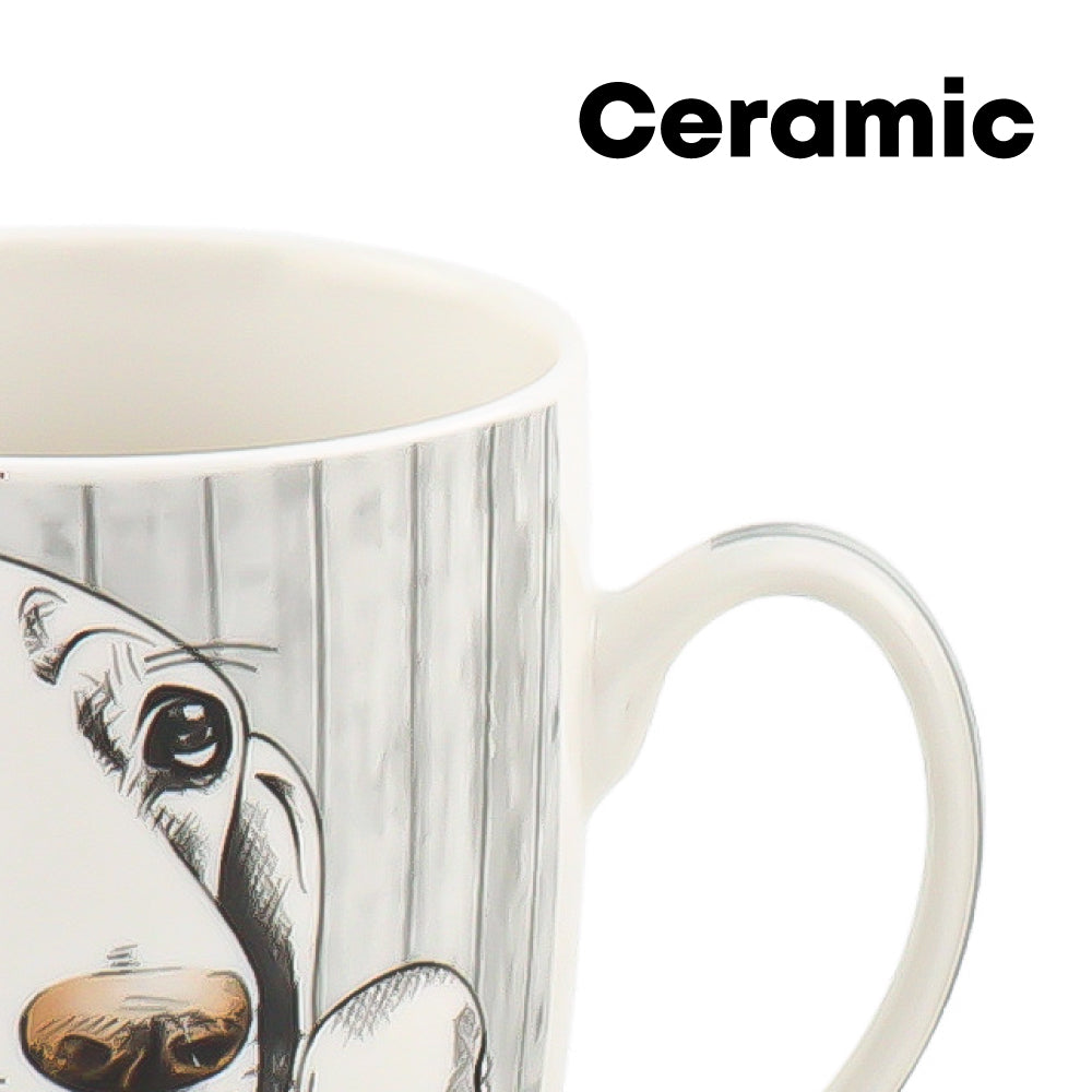 Durane Puppy Ceramic Mug 4pc set