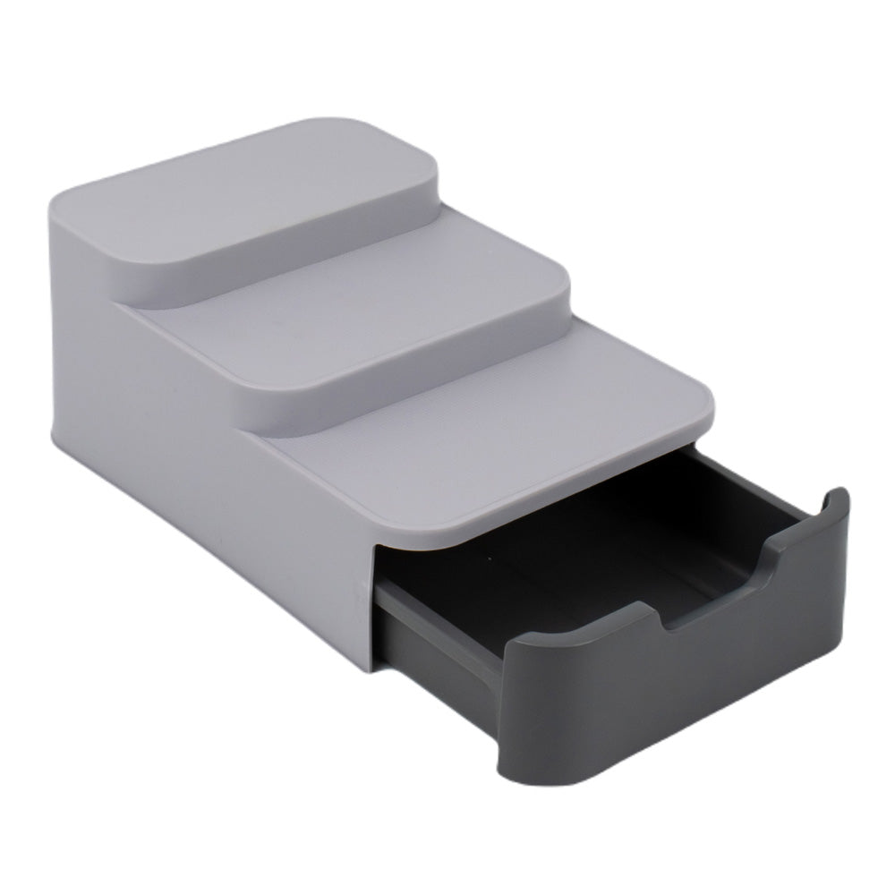 SQ Professional Compact Cupboard Rack 3-tier with Drawer