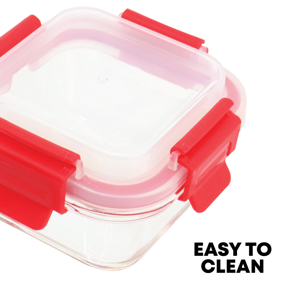 SQ Professional Glass Food Storage Container Set 3pc