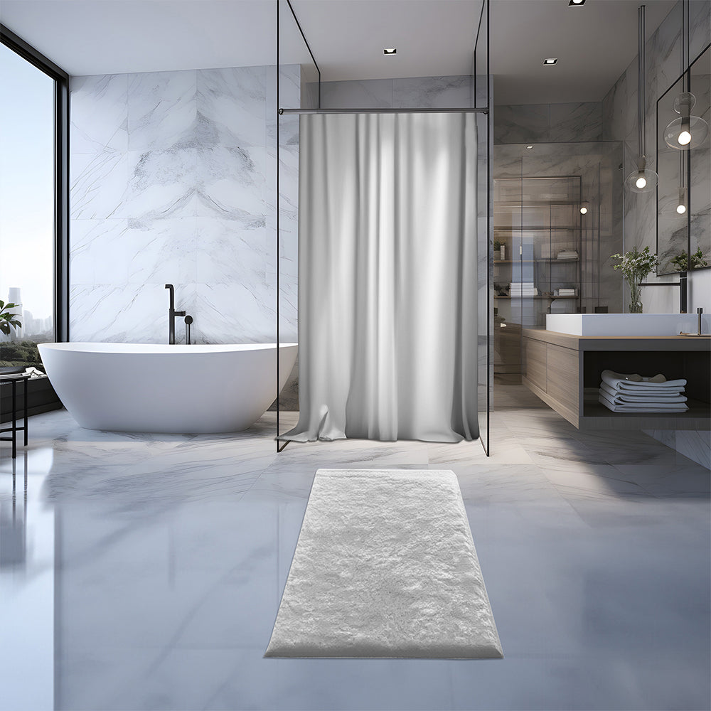 Durane Shower Curtain and Mat Set 2pc