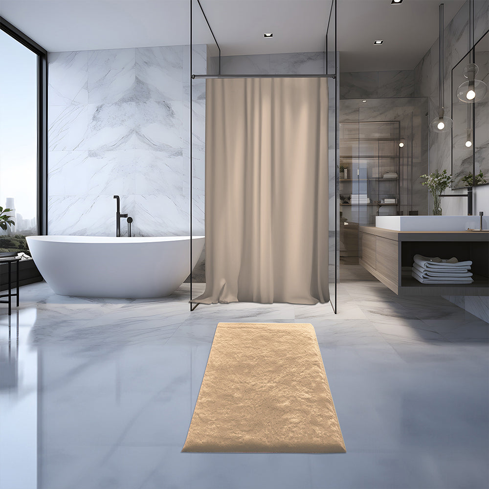 Durane Shower Curtain and Mat Set 2pc