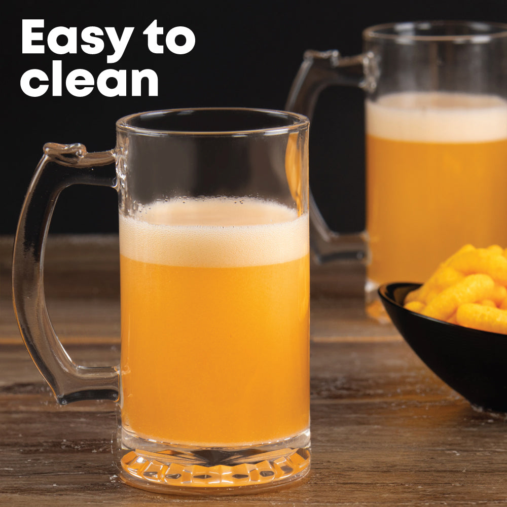 Durane Glass Tankard Set 2pc
