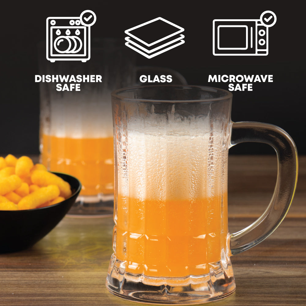 Durane Glass Tankard Set 2pc