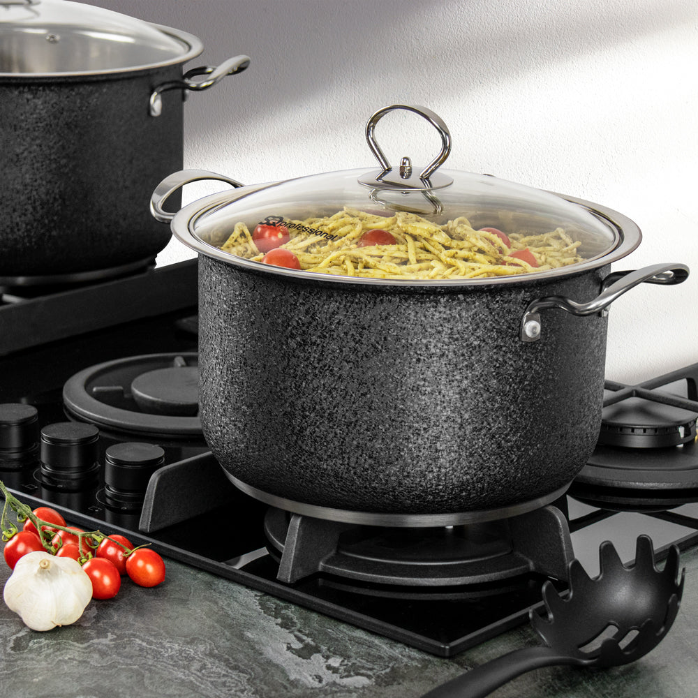 SQ Professional Epoque Stainless Steel Stockpot 3pc Set