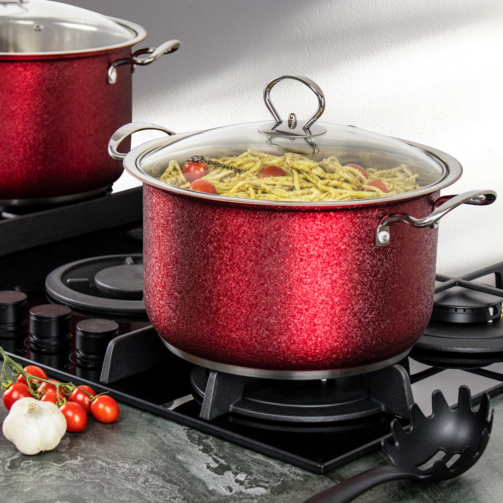 SQ Professional Epoque Stainless Steel Stockpot 3pc Set