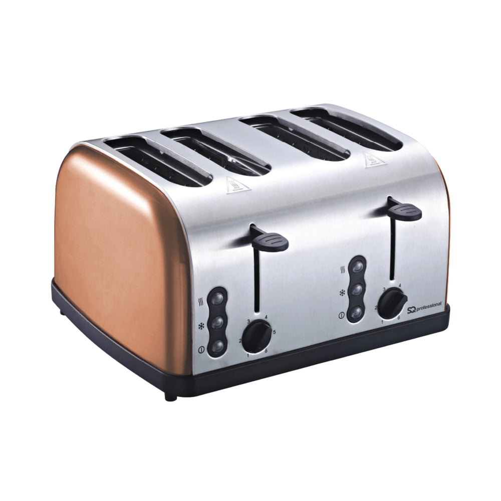 SQ Professional Gems Legacy Stainless Steel 4-slice Toaster