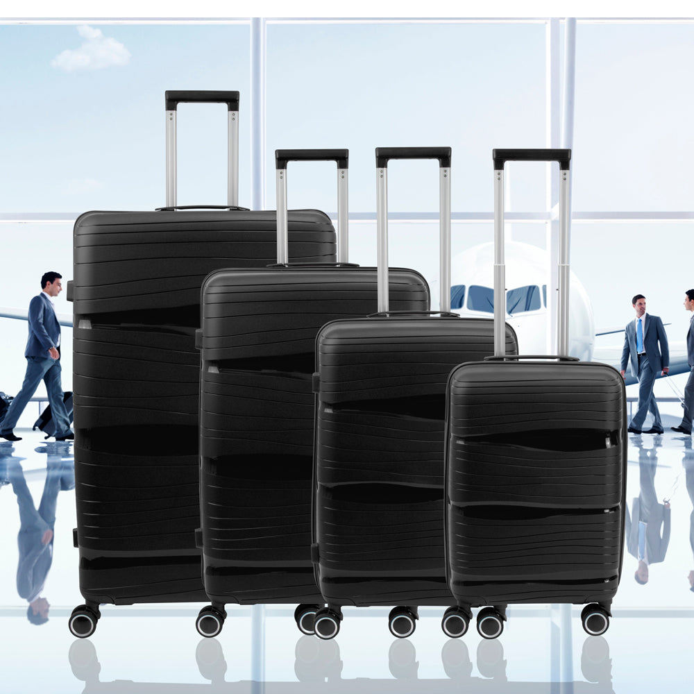 SQ Professional Viaggio Suitcase Set 4pc
