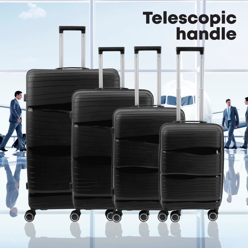 SQ Professional Viaggio Suitcase Set 4pc