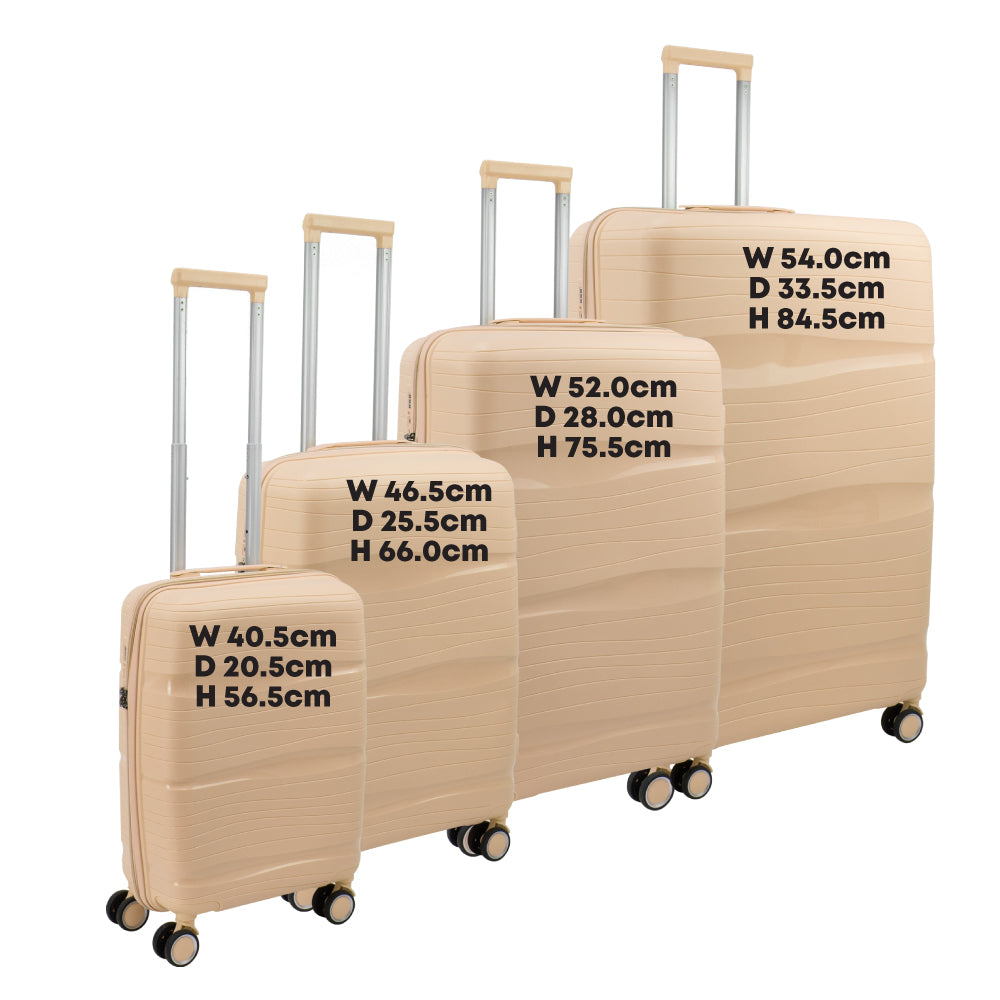 SQ Professional Viaggio Suitcase Set 4pc