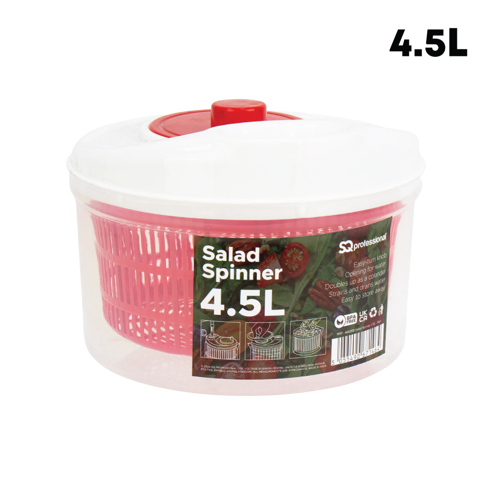 SQ Professional Salad Spinner 4.5L