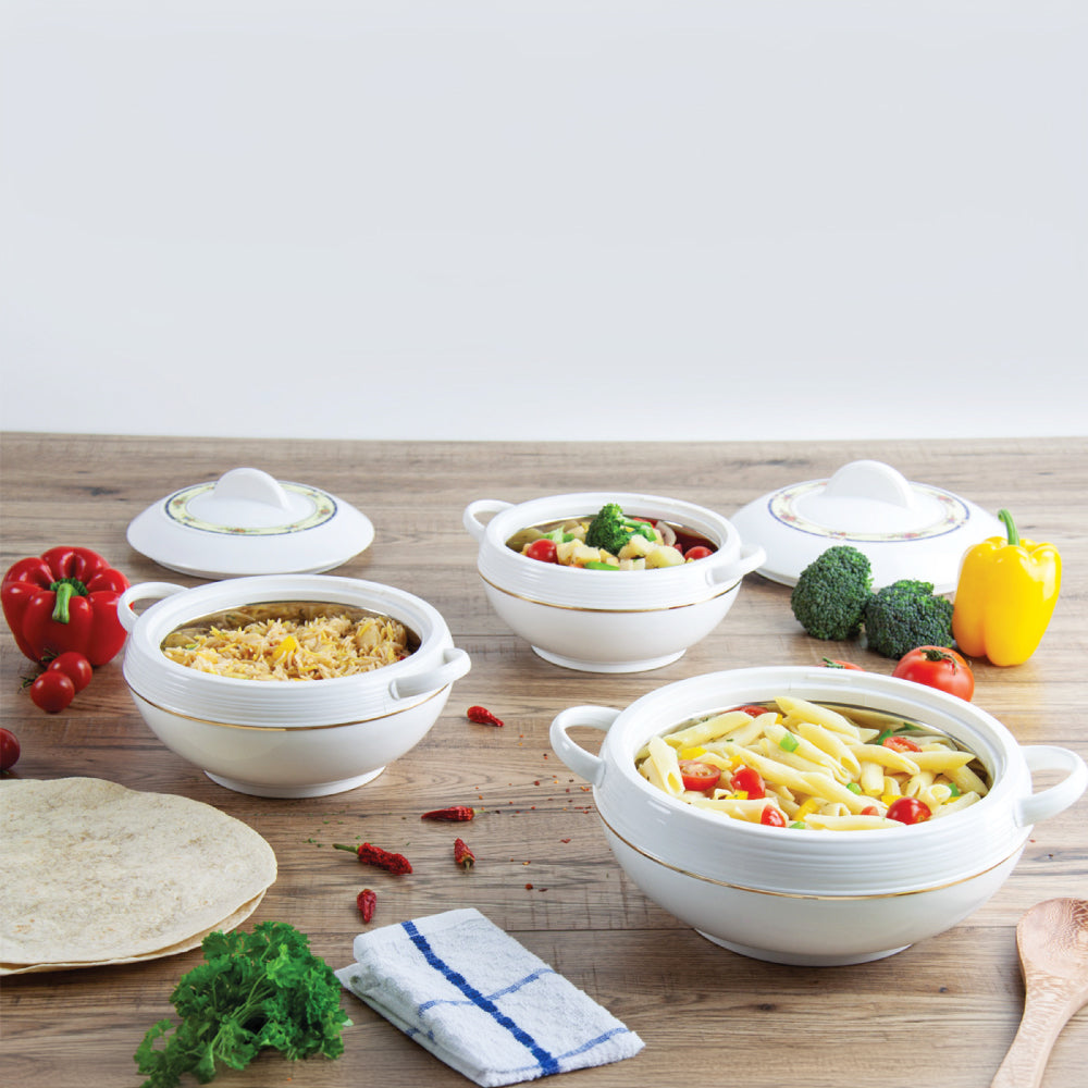 SQ Professional Ambiente Insulated Casserole Set 3pc