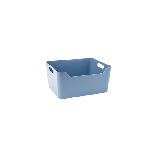 Plastic Storage Basket - Blue