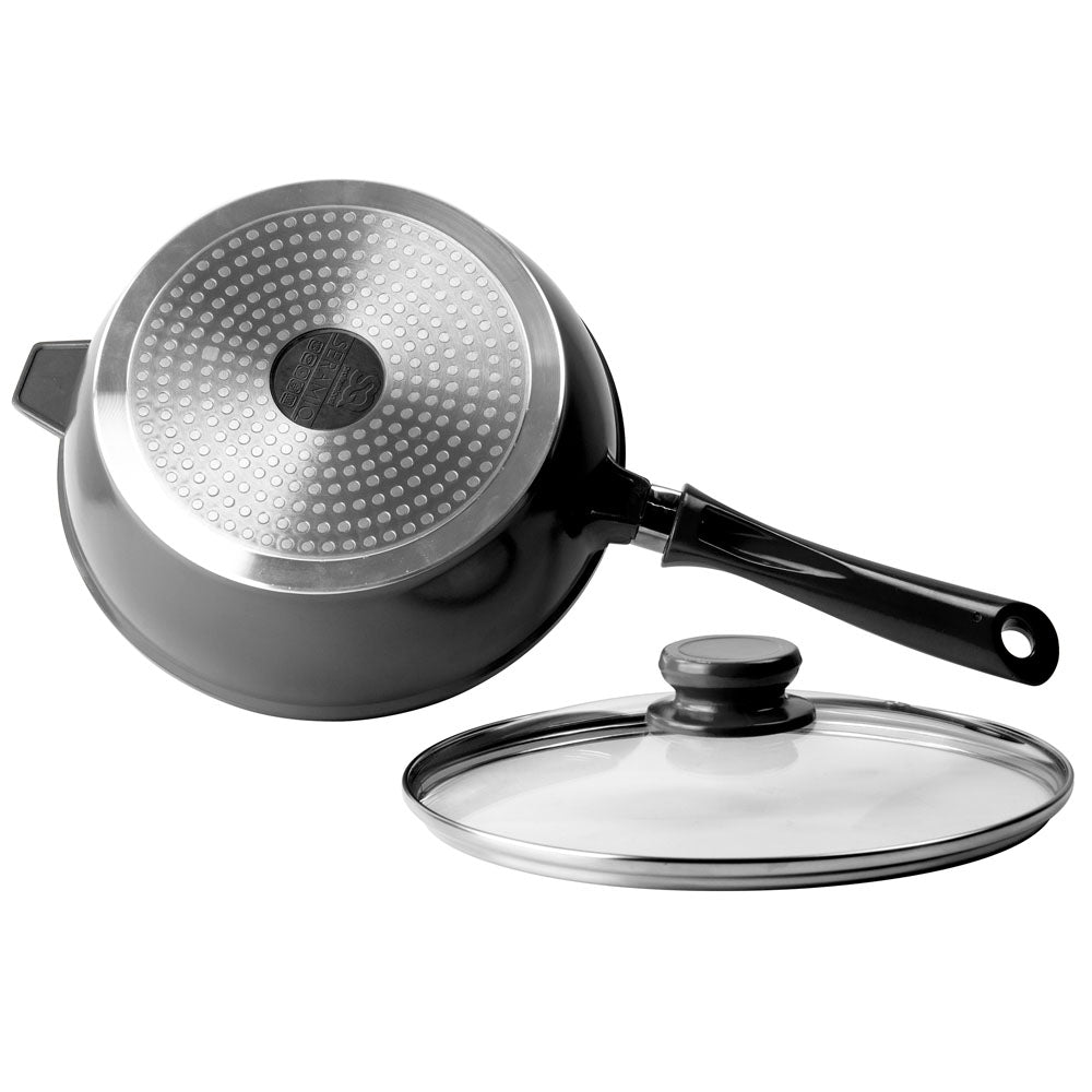 SQ Professional Nea Seramiq Die-Cast Saute Pan/ Black