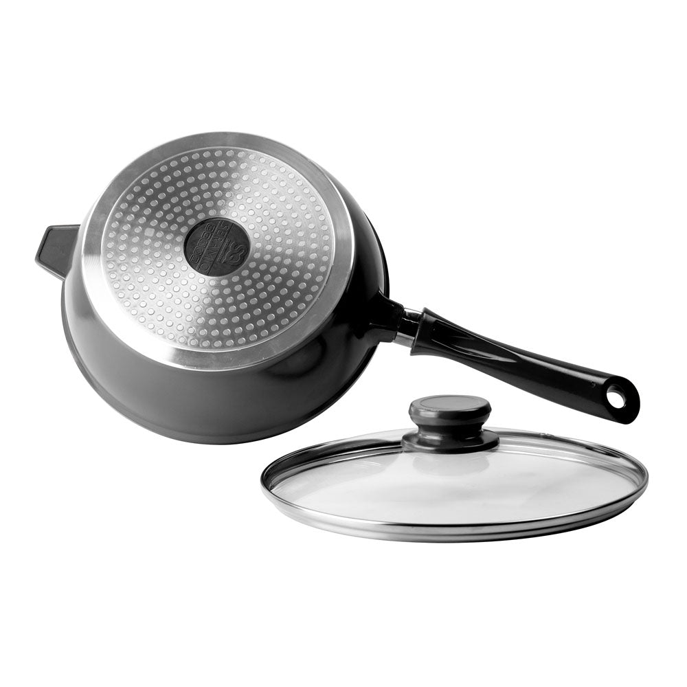 SQ Professional Nea Seramiq Die-Cast Saute Pan/ Black