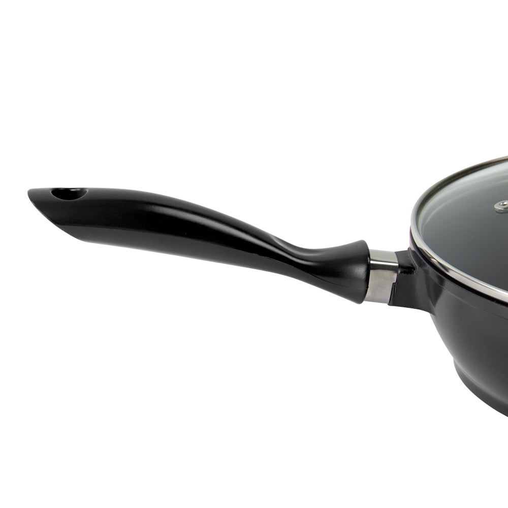 SQ Professional Nea Seramiq Die-Cast Saute Pan/ Black