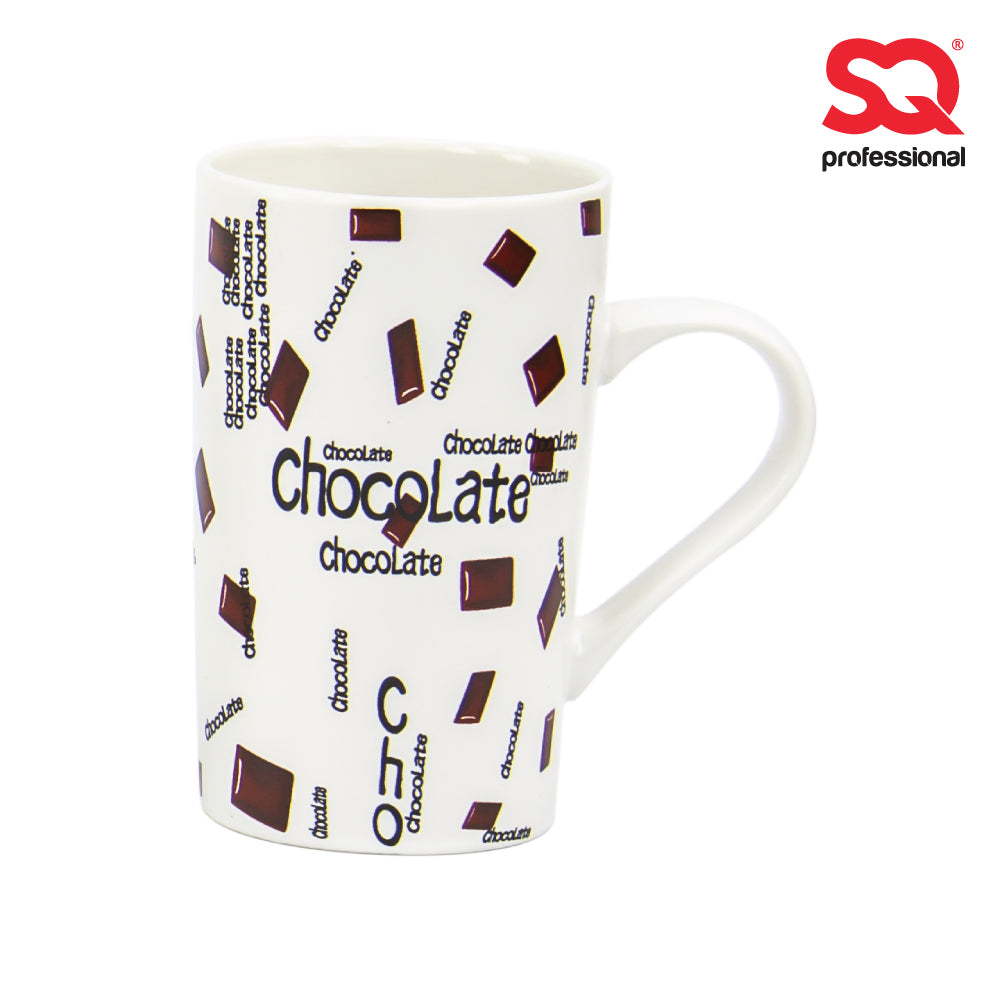 SQ Professional Tapered Ceramic Mug 4pcs Set