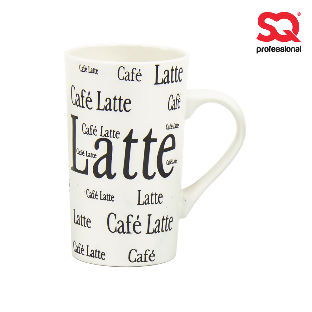 SQ Professional Tapered Ceramic Mug 4pcs Set