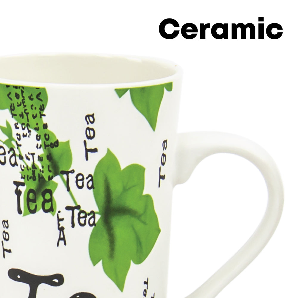 SQ Professional Tapered Ceramic Mug 4pcs Set