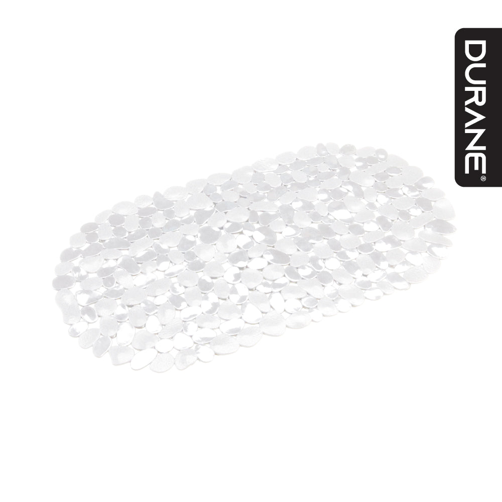 Durane Oval Bath Mat Pebbles