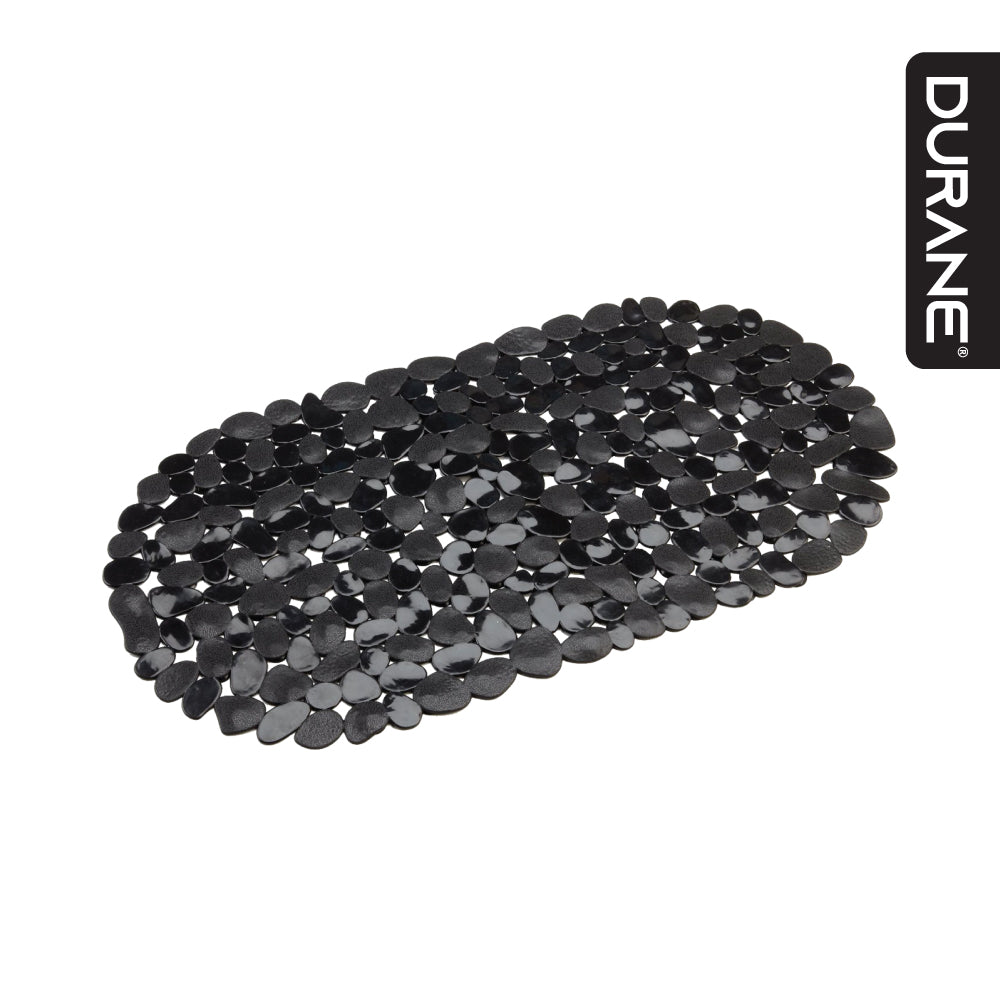 Durane Oval Bath Mat Pebbles