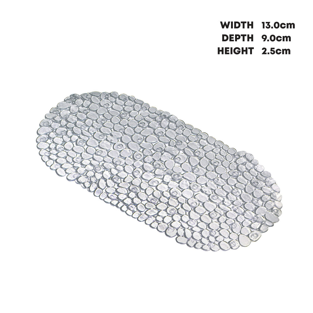 Durane Oval Bath Mat Pebbles
