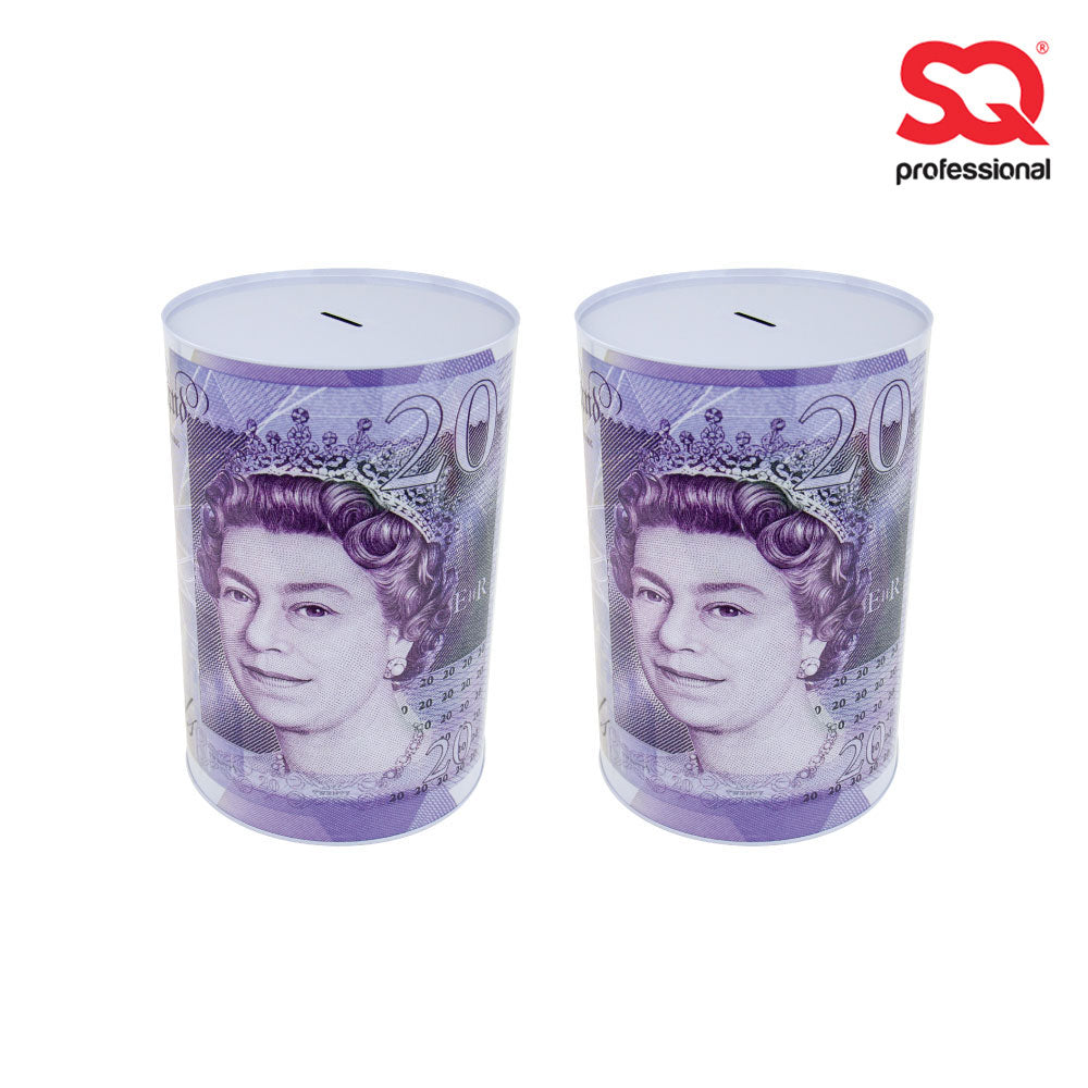 SQ Professional Coin Box Pound Sterling 2pc/ 10x15cm