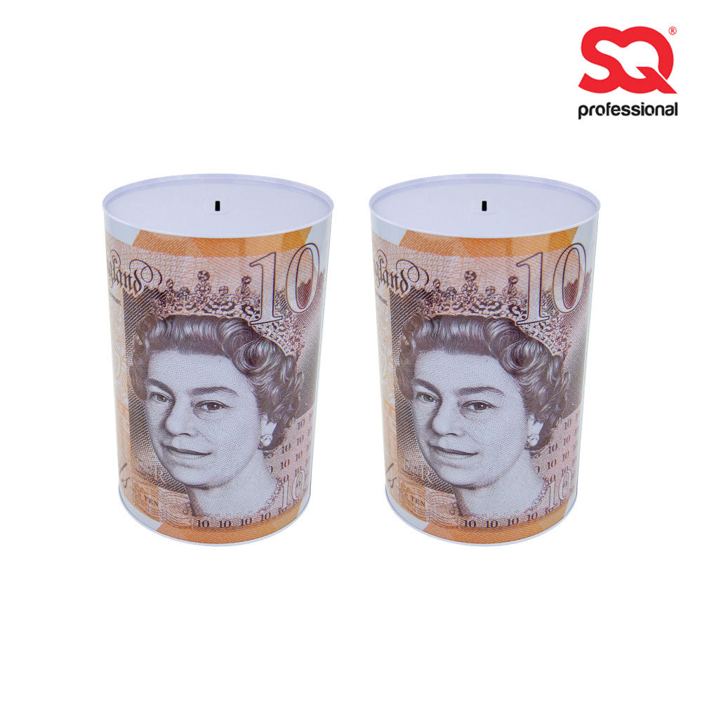 SQ Professional Coin Box Pound Sterling 2pc/ 15x22cm