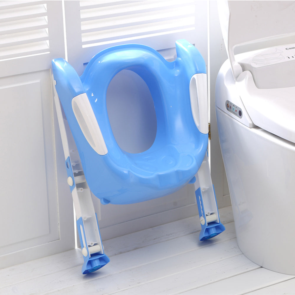 SQ Professional Children Baby Blue Toilet Ladder