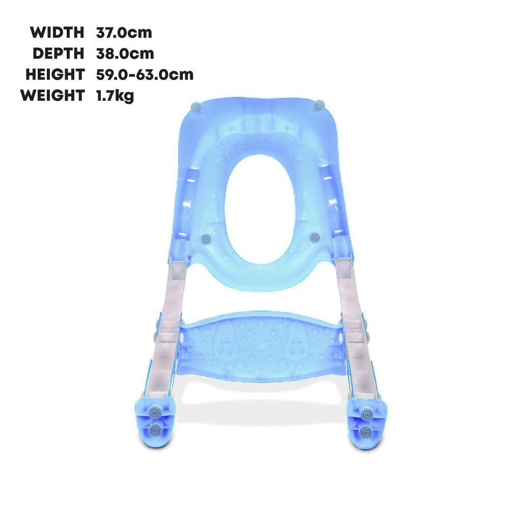 SQ Professional Children Baby Blue Toilet Ladder