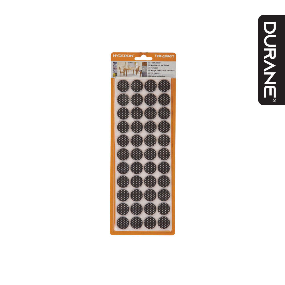 Durane Hyderon Felt Gliders 44pc