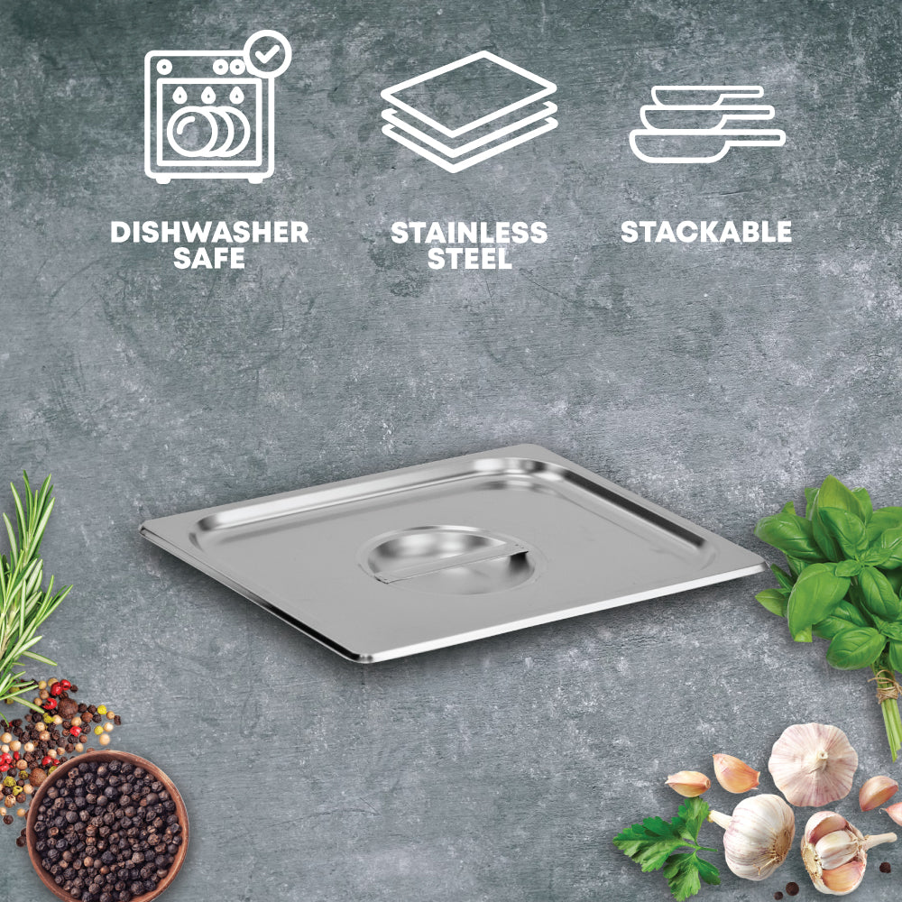 SQ Professional Stainless Steel Gastronorm Lid