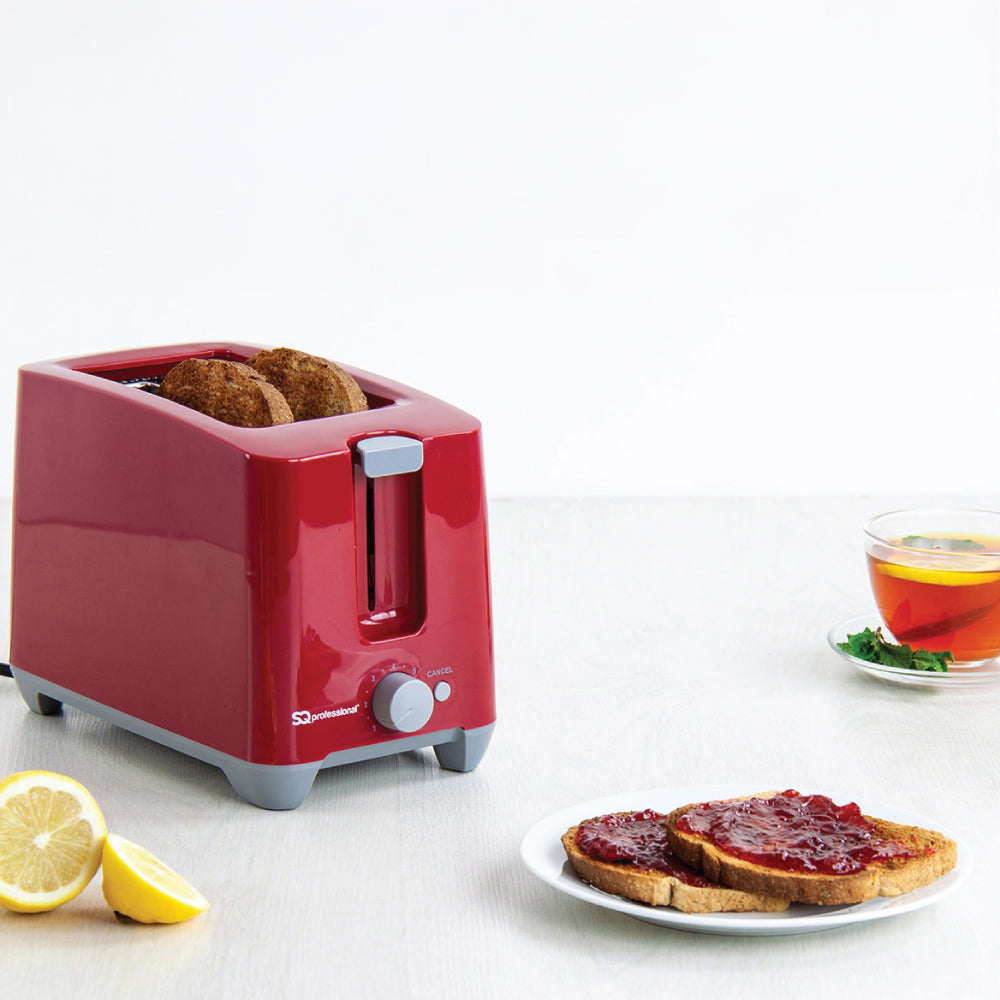 SQ Professional Blitz Plastic 2-slice Toaster