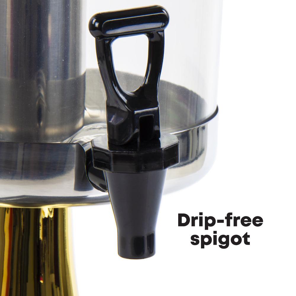 SQ Professional Stainless Steel Drink Dispenser 6.5L
