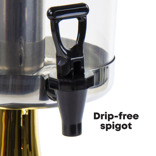 SQ Professional Stainless Steel Drink Dispenser 6.5L