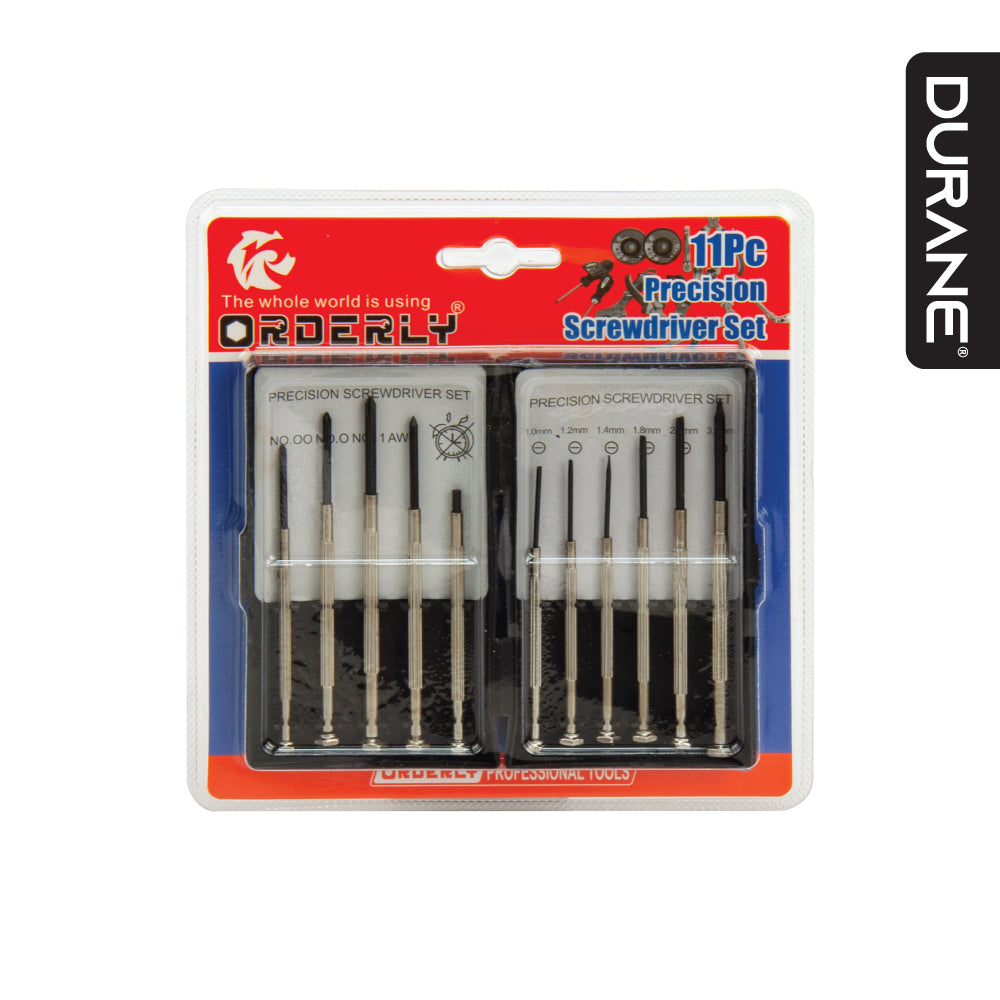 Durane Precision Screwdriver Set 11pc
